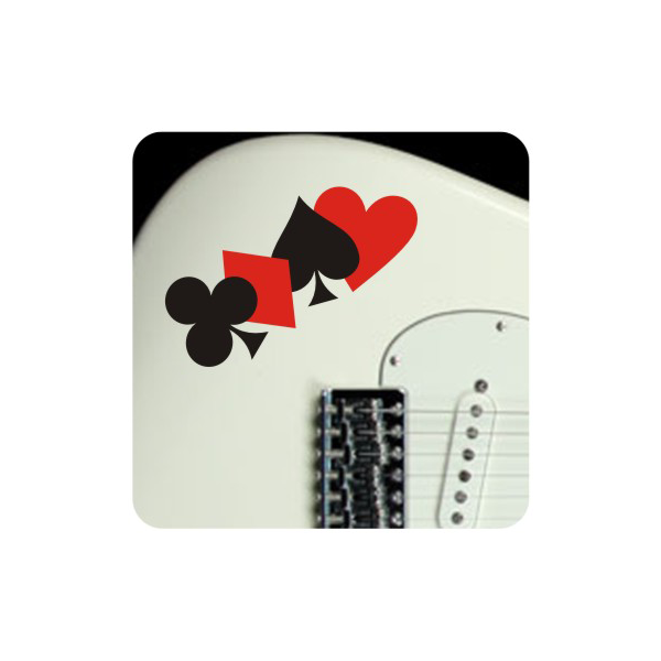 Pegatina de vinilo ASES POKER