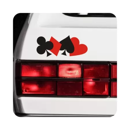 Sticker ases poker