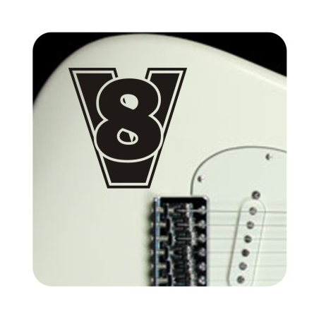 V8 Aufkleber