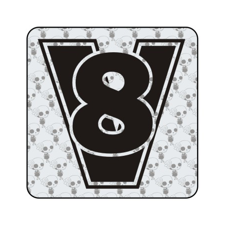 V8 Aufkleber
