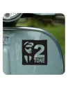 2 TONE Aufkleber