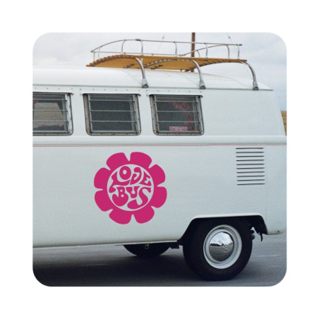 LOVE BUS Aufkleber