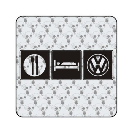 Autocollant restaurante hotel vw