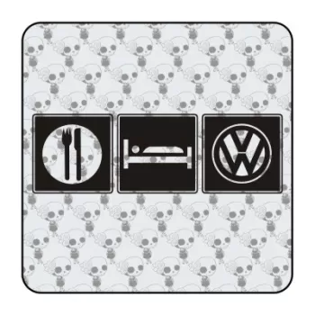 Sticker restaurante hotel vw