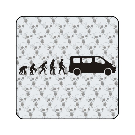 Pegatina EVOLUCION RENAULT. Pegatinas para Camper y Autocaravana