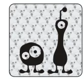 Autocollant monstruos 2