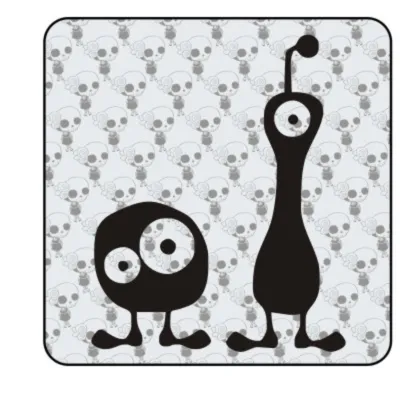 Pegatina MONSTRUOS. Pegatinas freaks, pegatinas frikis. 2