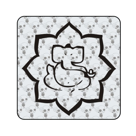 Pegatina GANESHA. Pegatinas freaks, pegatinas frikis.
