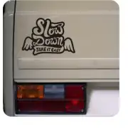 Pegatina SLOW DOWN