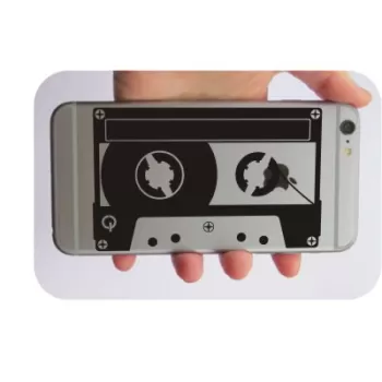 CASSETTE Aufkleber