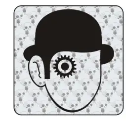 A Clockwork Orange Aufkleber 2