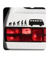 Pegatina EVOLUCION T1 SURF. Pegatinas para Camper y Autocaravana