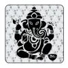GANESHA Aufkleber