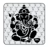Pegatina GANESHA. Pegatinas freaks, pegatinas frikis.