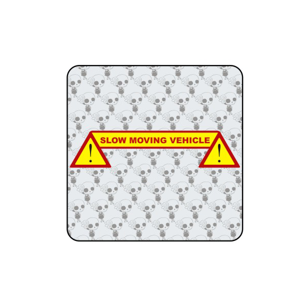 SLOW MOVING VEHICLE Aufkleber