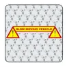 Pegatina SLOW MOVING VEHICLE. Pegatinas para Camper y Autocaravana