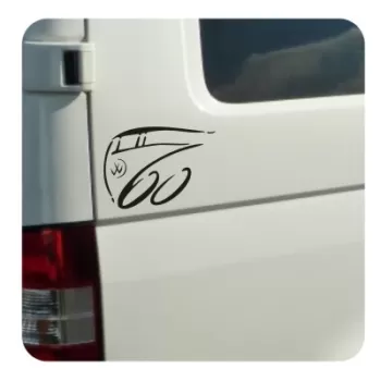 Sticker 60 aniversario transporter