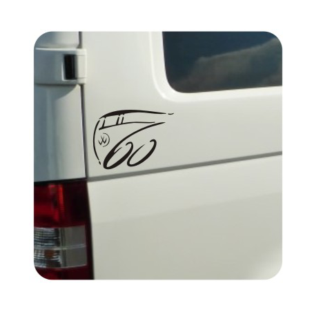Pegatina 60 ANIVERSARIO VW TRANSPORTER.