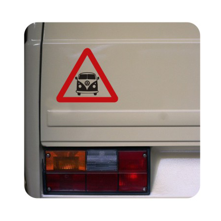 VORSICHT T1 Aufkleber