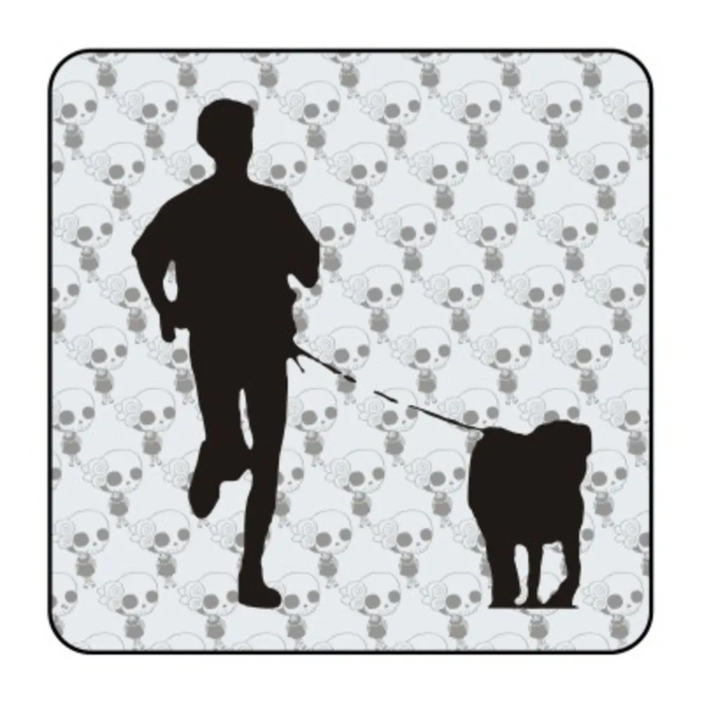 Autocollant canicross