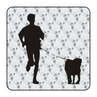 Autocollant canicross 2