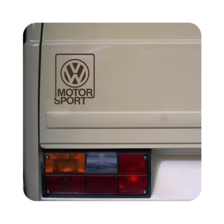 Autocollant vw motor sport