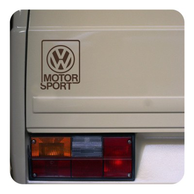 Original VW Aufkleber VW Motorsport klein, 5,50 €