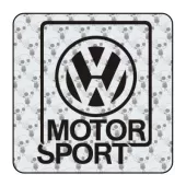 Sticker vw motor sport 2