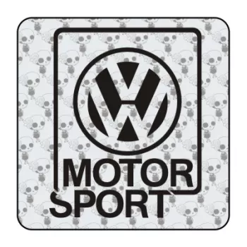 Autocollant vw motor sport