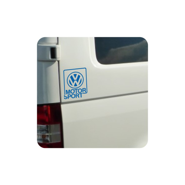 Sticker vw motor sport