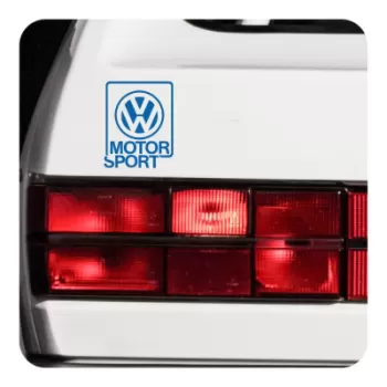 Autocollant vw motor sport