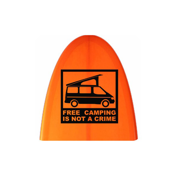 Sticker freecamping transit