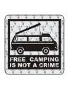 Autocollant freecamping t3 westfalia
