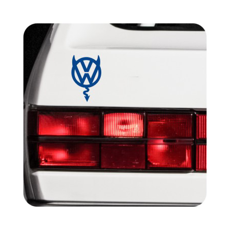 Pegatina VW DIABLO. Pegatinas para Camper y Autocaravana