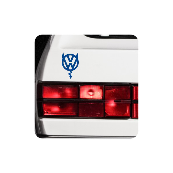 VW Teufel Aufkleber