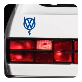 VW Teufel Aufkleber