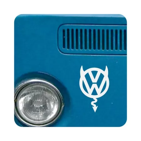 VW Teufel Aufkleber