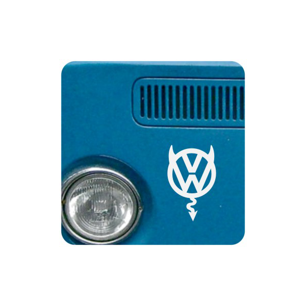 Pegatina VW DIABLO. Pegatinas para Camper y Autocaravana