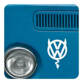 VW Teufel Aufkleber