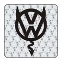 VW Teufel Aufkleber