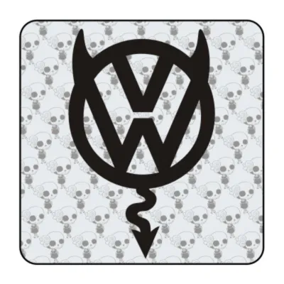 VW Teufel Aufkleber 2