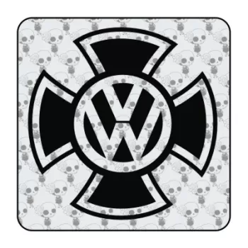 MALTESERKREUZ Aufkleber, VW Malteserkreuz Aufkleber