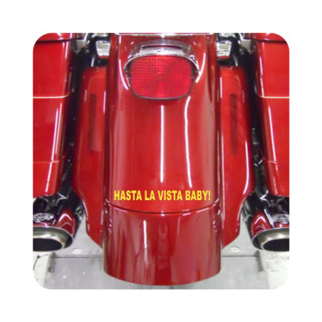 Sticker hasta la vista baby