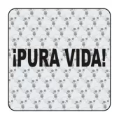 Sticker pura vida 2
