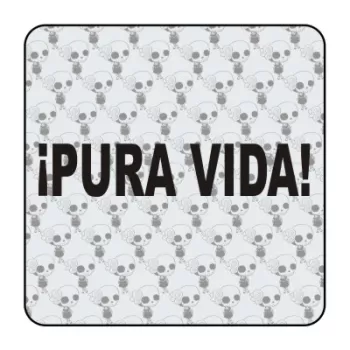 Sticker pura vida