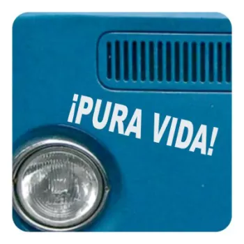 Sticker pura vida