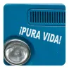 Pegatina PURA VIDA. Pegatinas surferas.