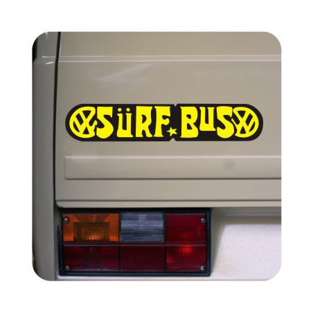 Sticker surf bus
