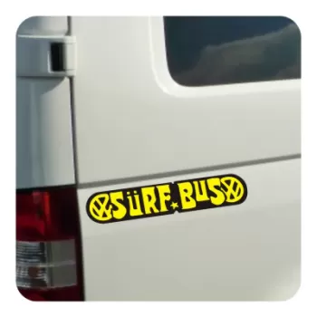 SURF BUS Aufkleber