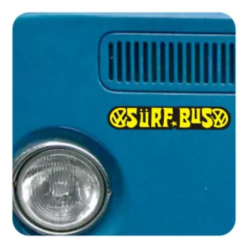 Autocollant surf bus